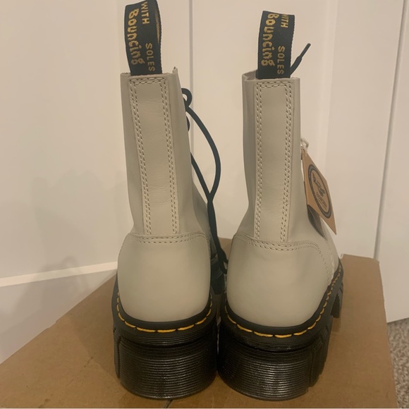 NWT Dr. Martens Audrick Nappa Leather Platform Ankle Boots - Picture 6 of 8